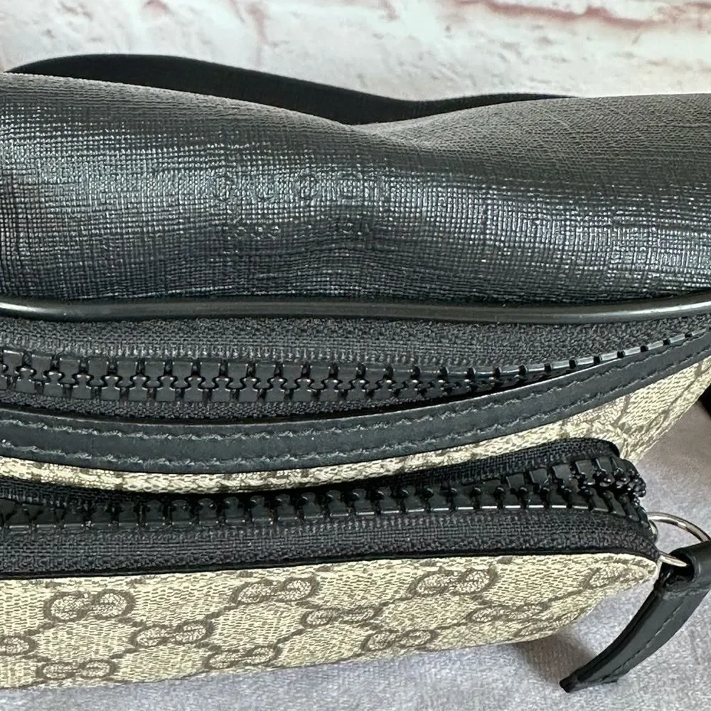 Gucci Beige and Black Belt Bag - Picture 5 of 13